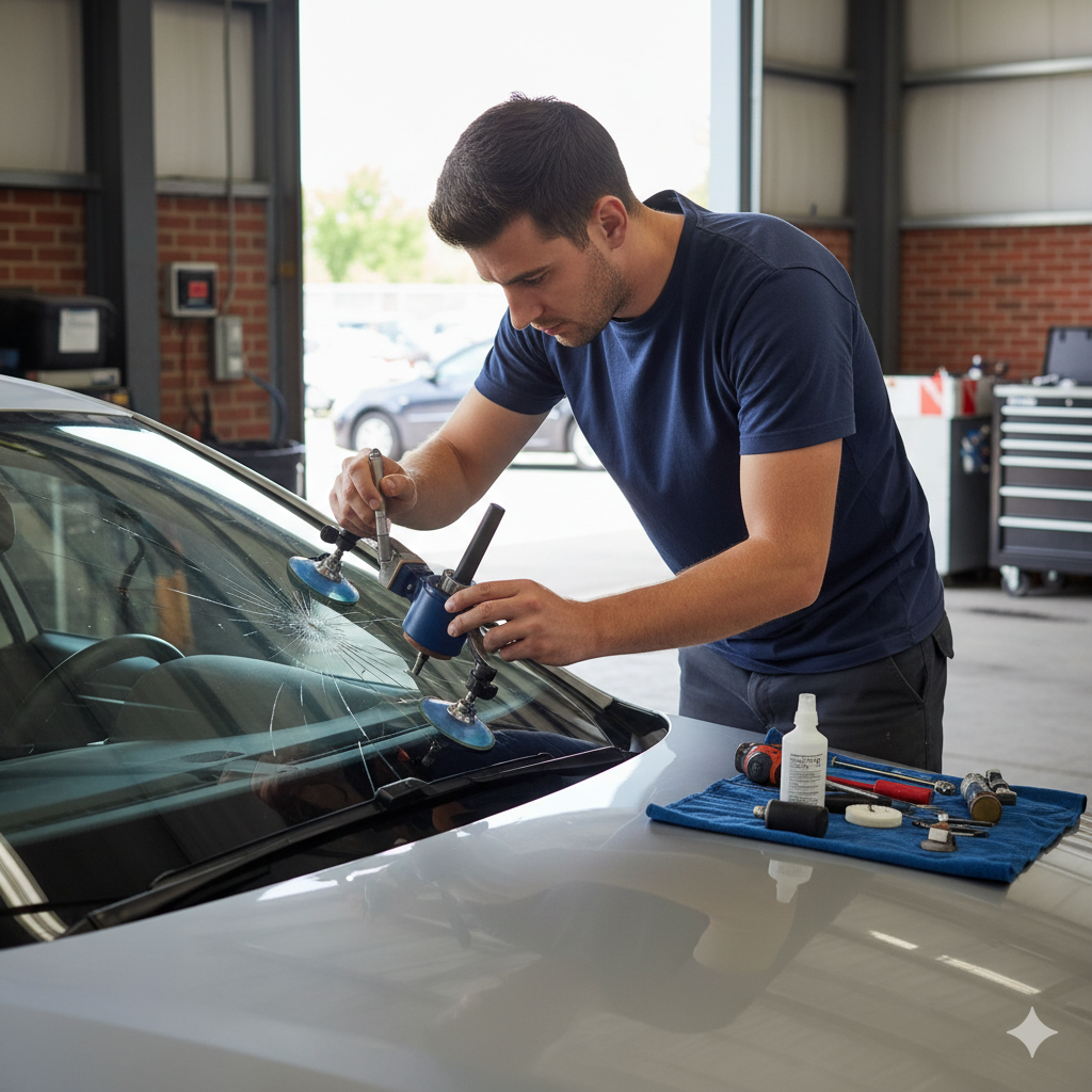 Auto Glass Repair Near Lake Forest, CA | Same Day Car Window Repair Orange County | All Over Mobile Auto Glass